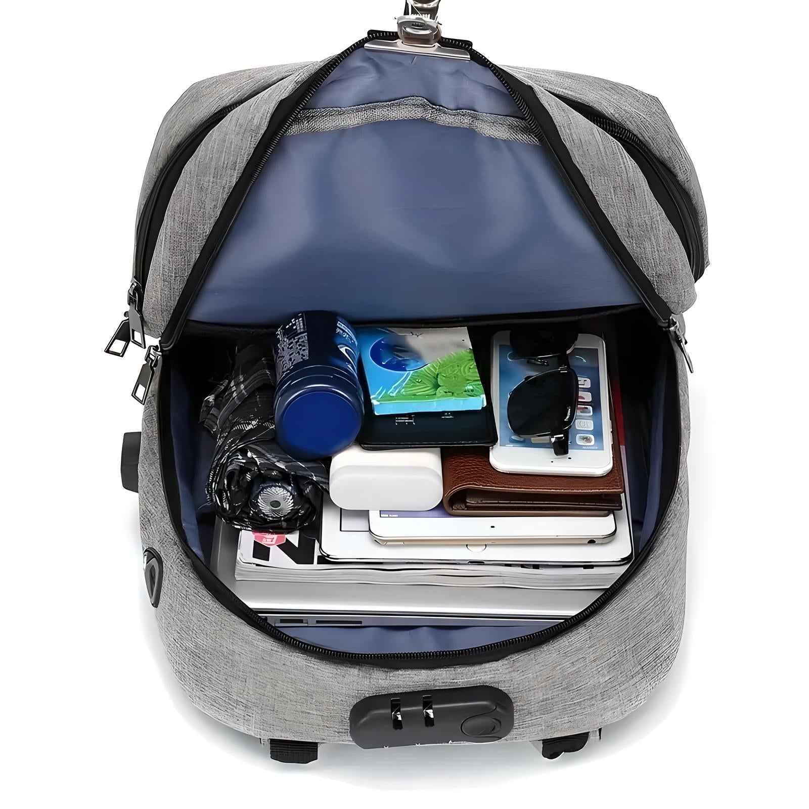 Men's Travel Backpack | Anti-Theft Design-6