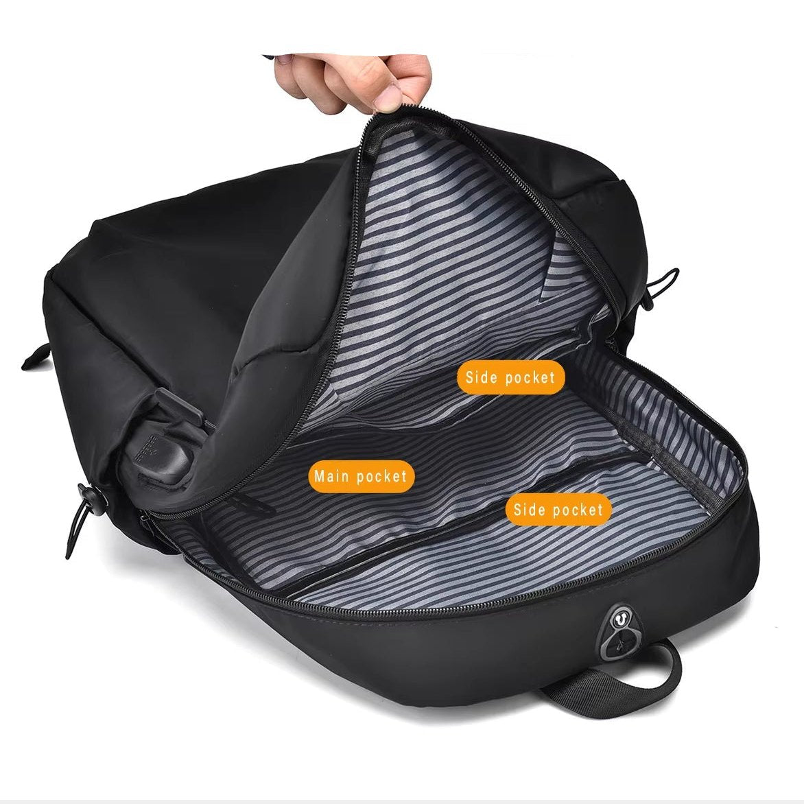 Men's Lightweight Laptop Backpack | Ergonomic Design & Spacious Compartments 5