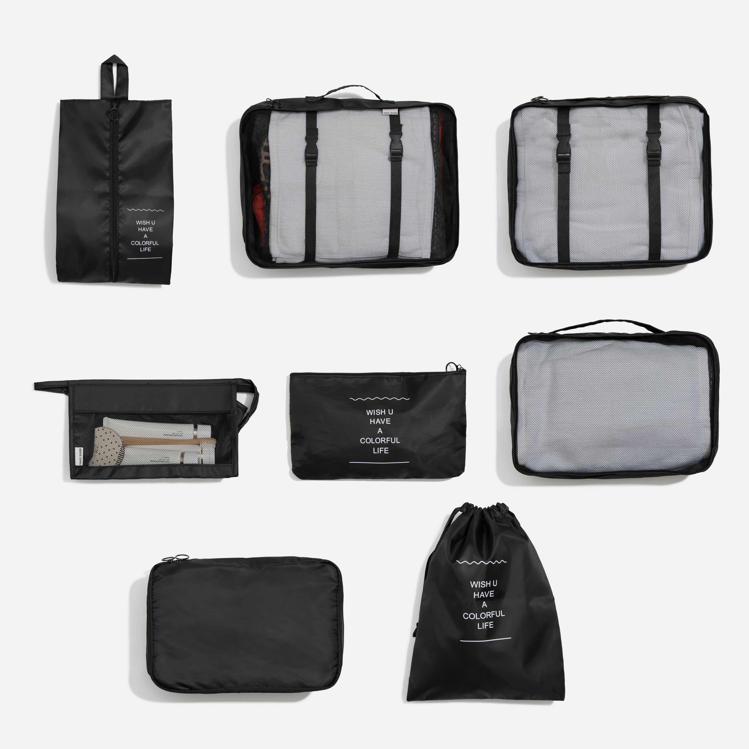 Travel Packing Cubes | 8-Piece Set for Best Organization-2