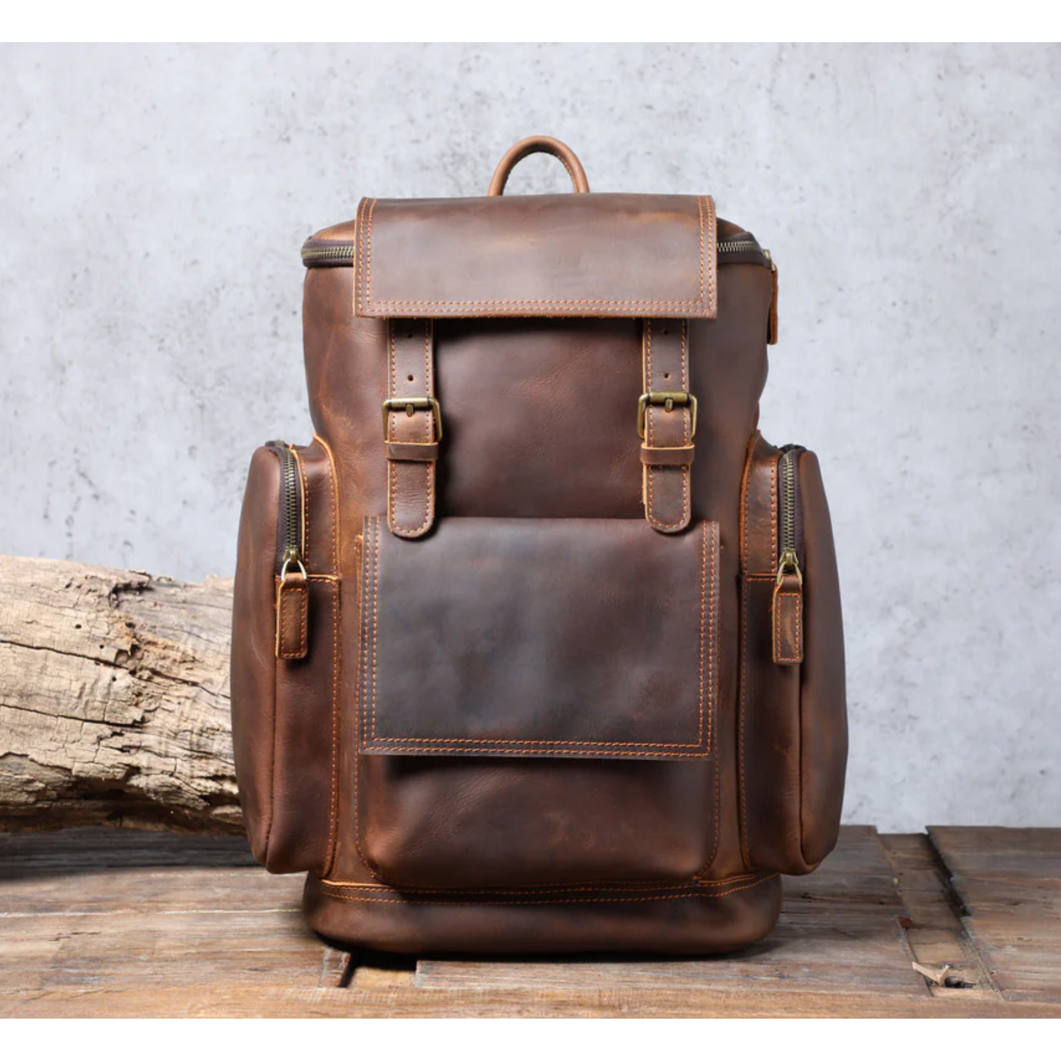 Travel Laptop Backpack | Rugged Elegance, Daily Function