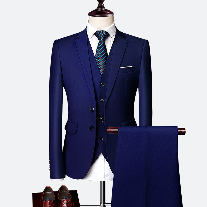 3-piece formal men's suit set 1