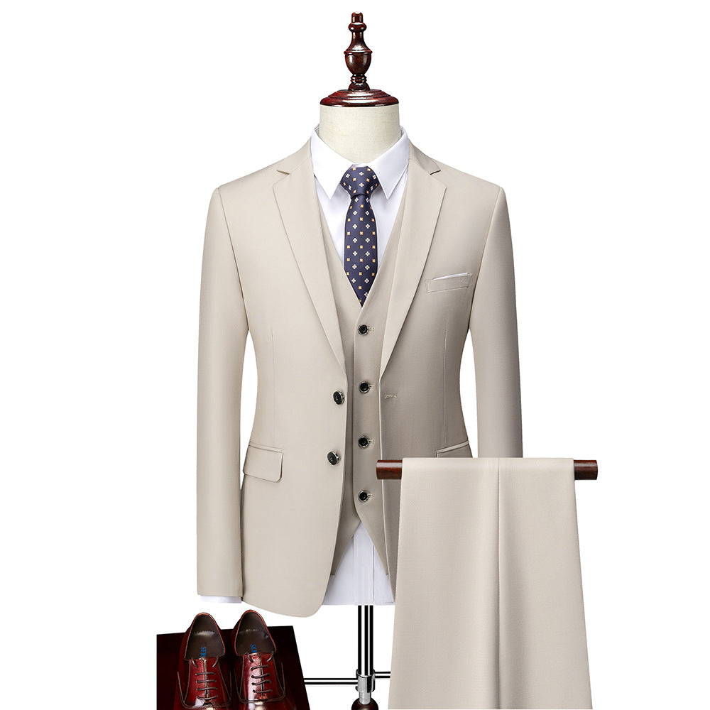 3-piece formal men's suit set 5