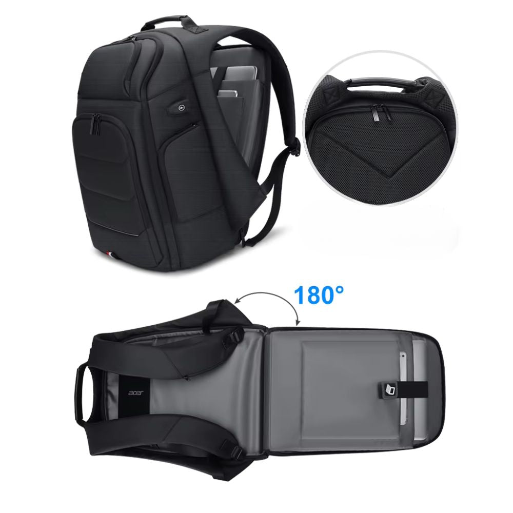 Men's Expandable Laptop Travel Backpack | USB Charging