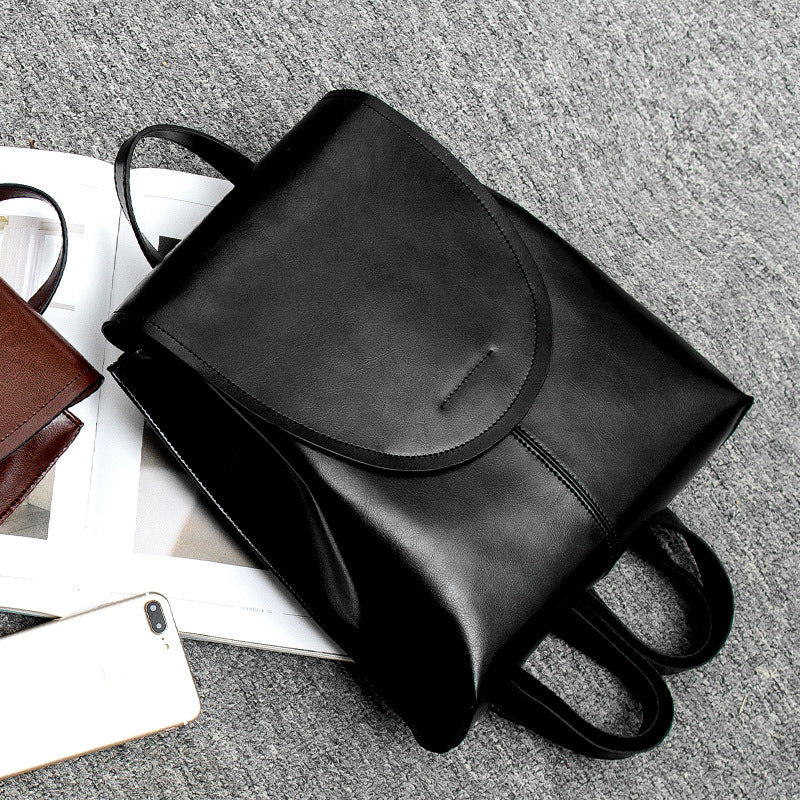 Variant image for Women's Leather Backpack | Stylish Work Bag-2