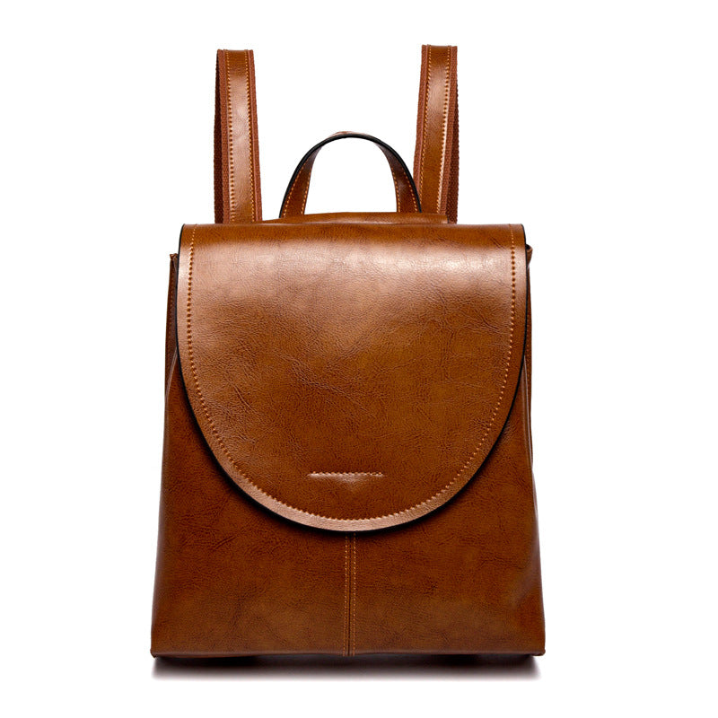 Women's Leather Backpack | Stylish Work Bag 4