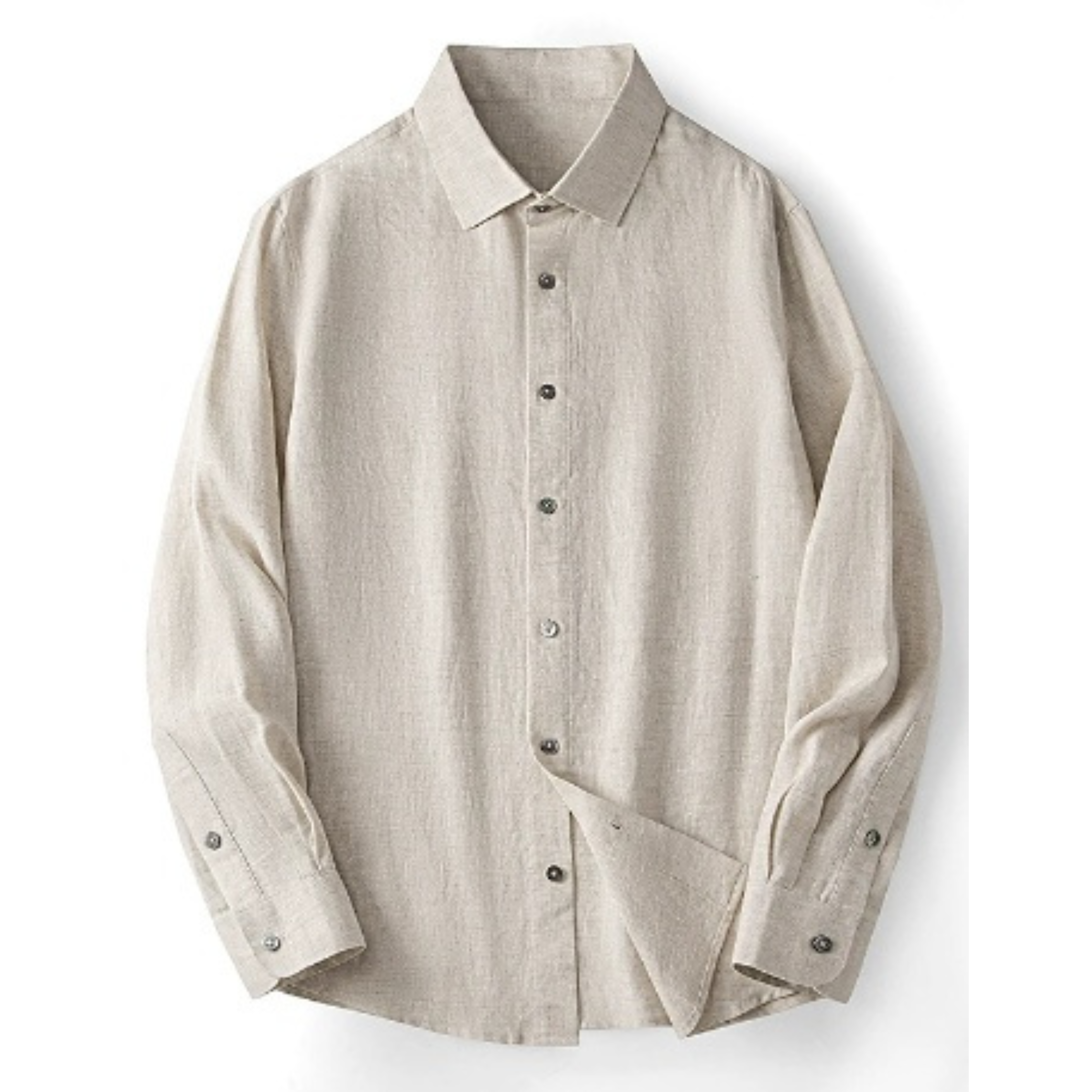 Men’s Linen Long Sleeve Shirt | Classic Everyday Style