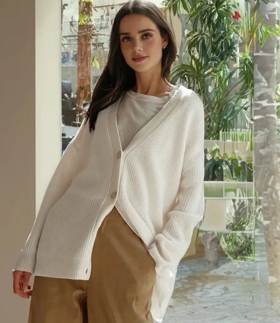 Alyssa | Cashmere Cardigan – Elegant Women's Jumper 9