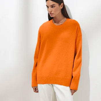 Basic Cashmere Sweater Women 3