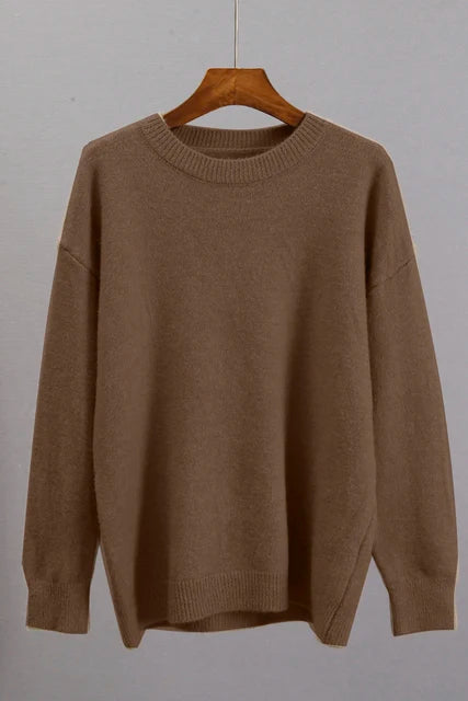 Basic Cashmere Sweater Women 8