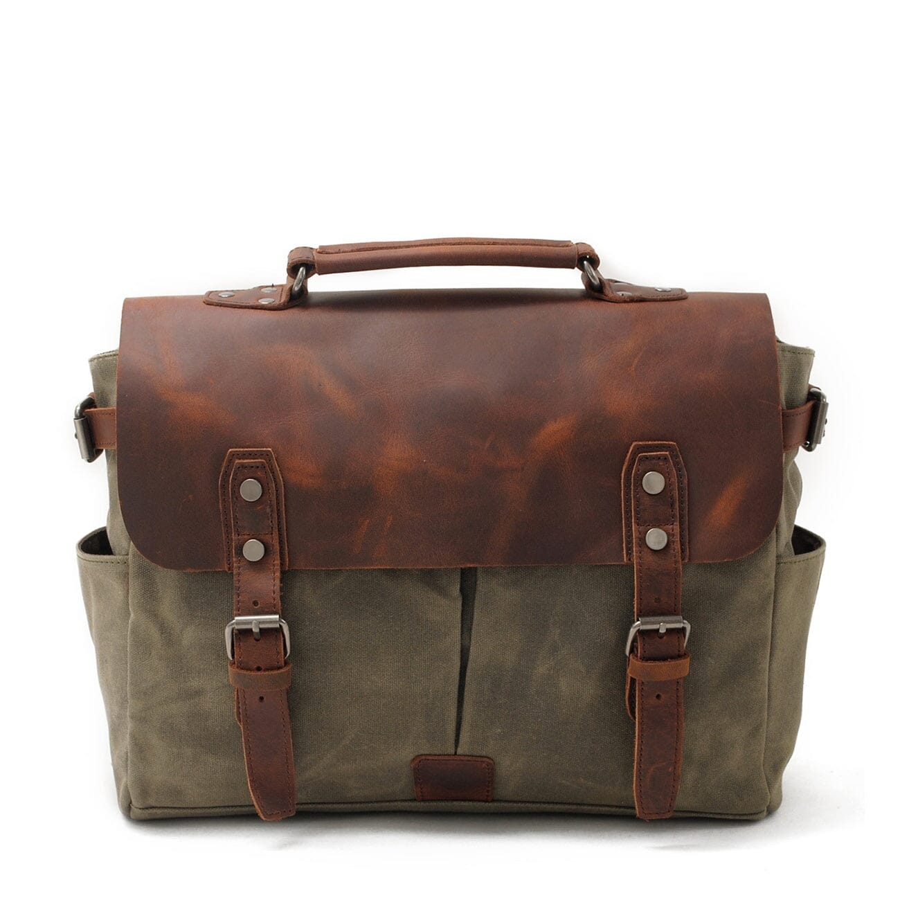 Canvas Crossbody Messenger Bag | PETERSBURG 1