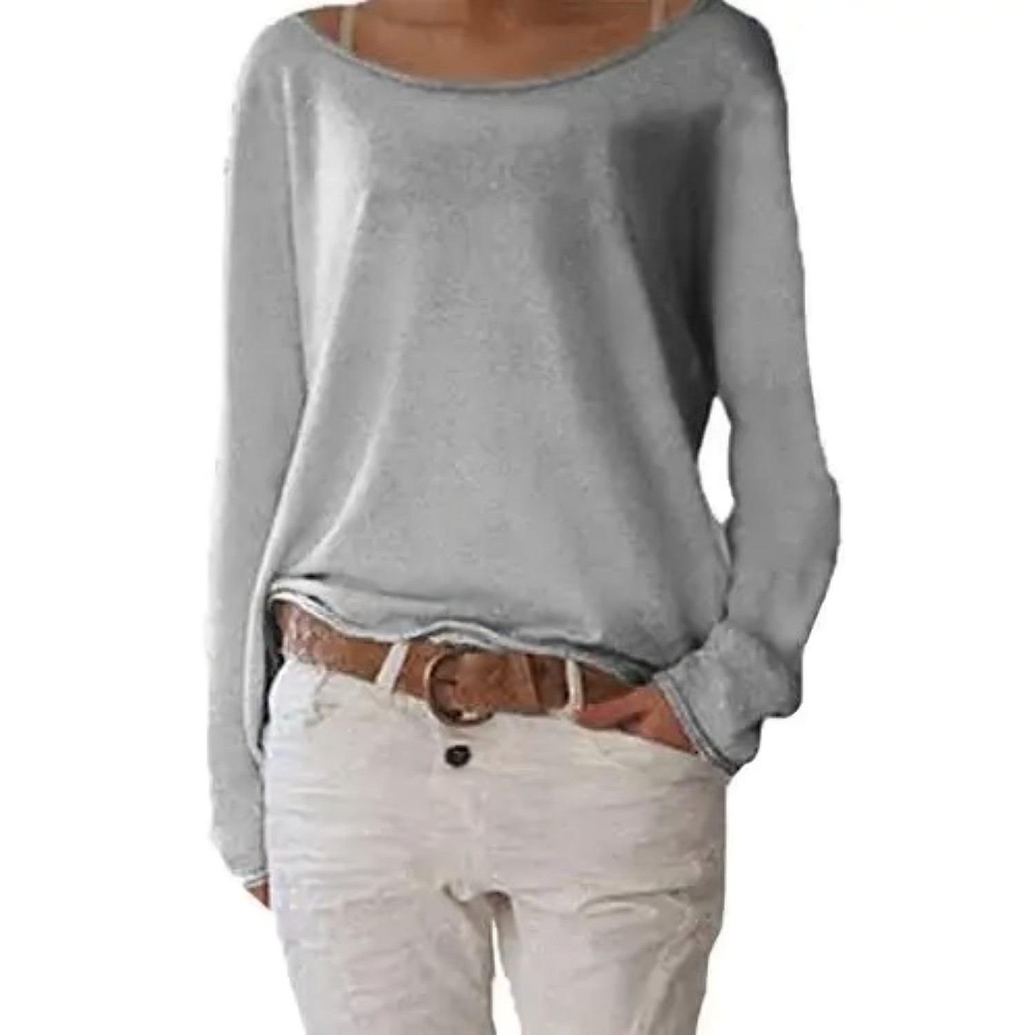 Cassey | Simple long-sleeved T-shirt 2