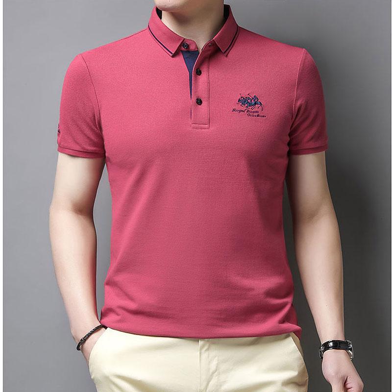 Casual Button-Down Polo Shirt for Men | Short Sleeve 4