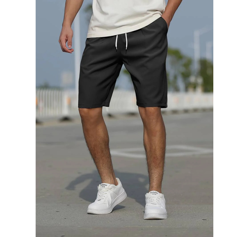 Casual shorts with cord for men | Low body height 3