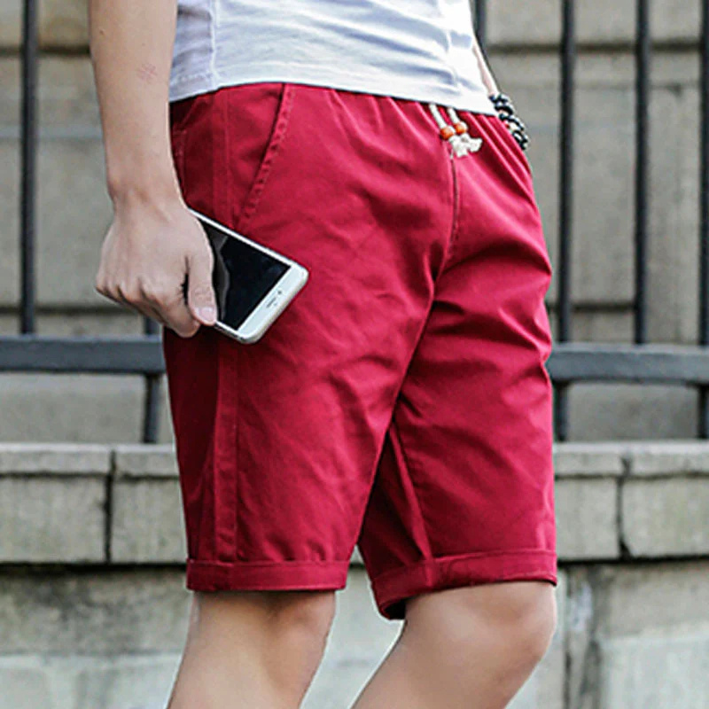 Casual shorts with cord for men | Low body height 7