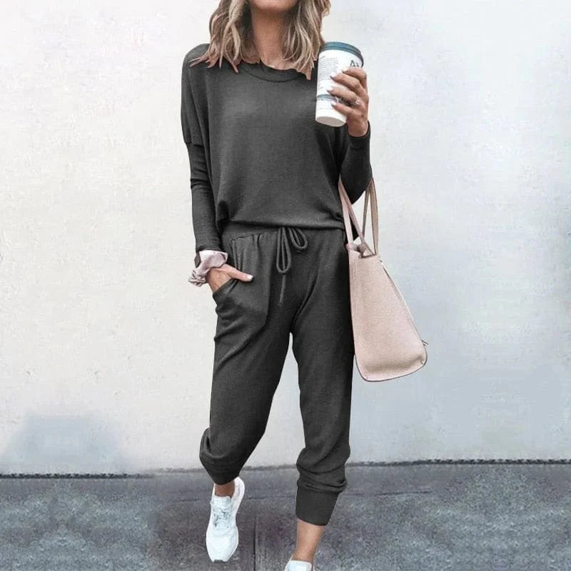 Casual sweatshirt set for spring & summer – comfortable & trendy 1