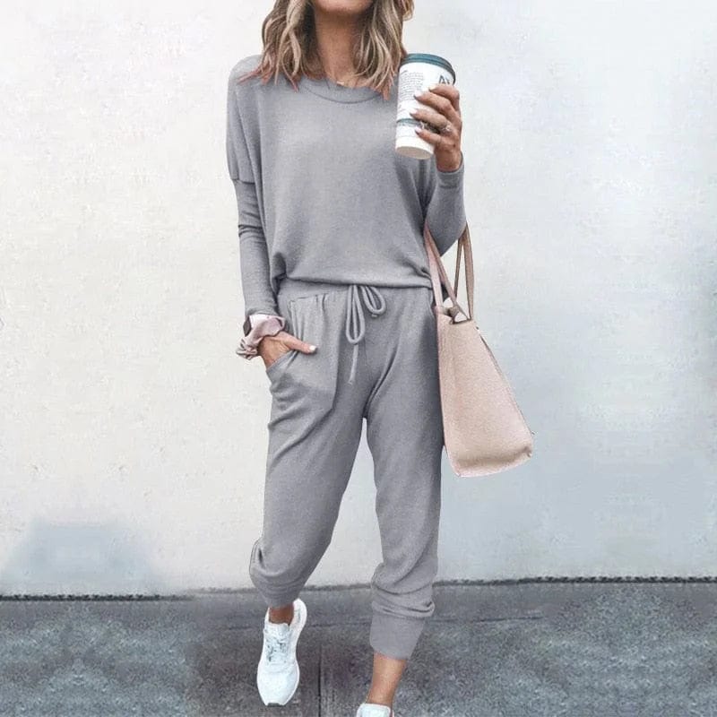 Casual sweatshirt set for spring & summer – comfortable & trendy 2