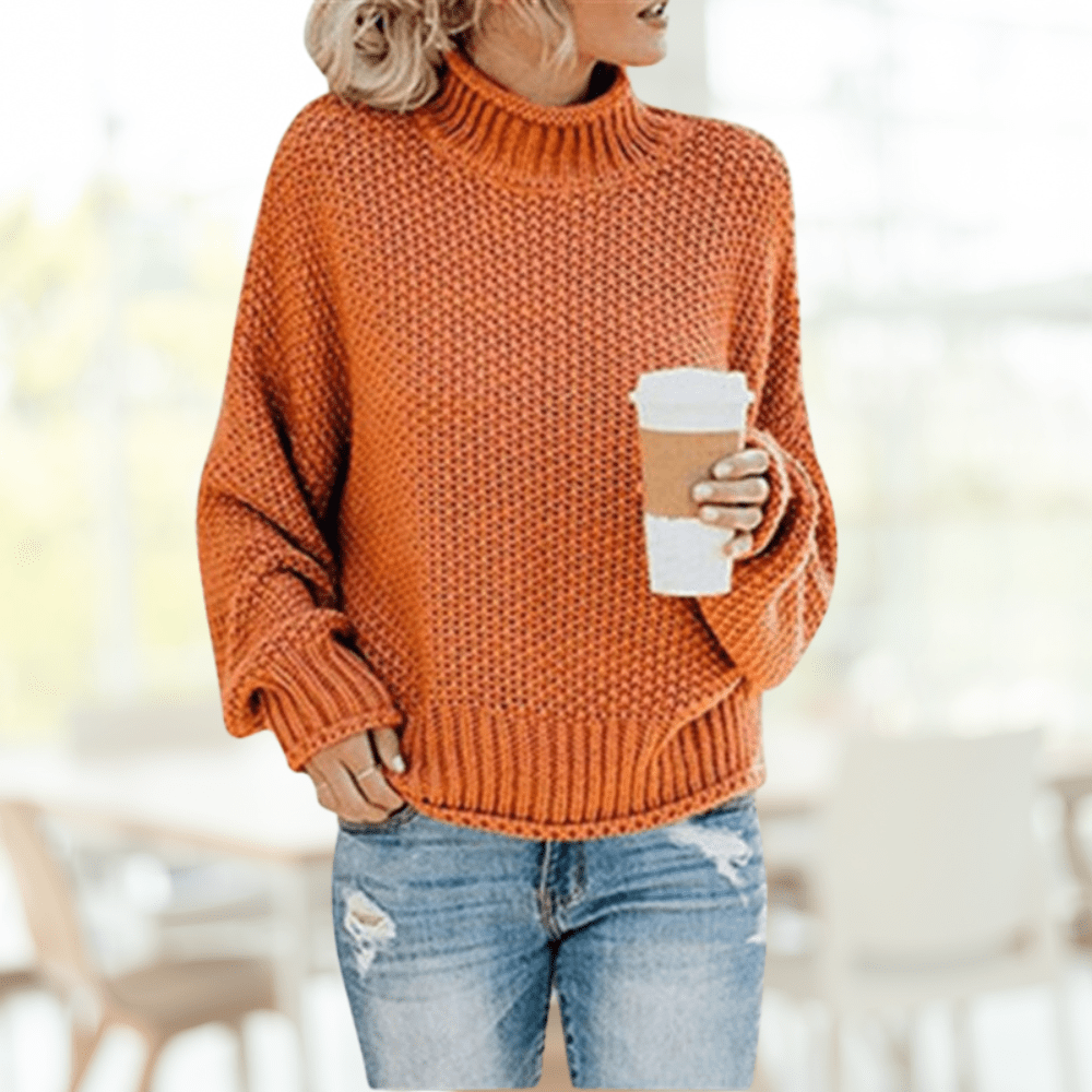 Chic knitted sweater for women 4