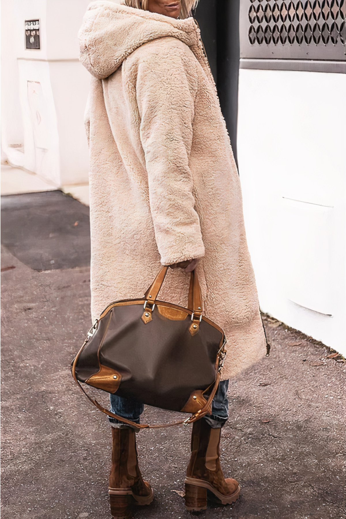 Cozy parka coat for women 3