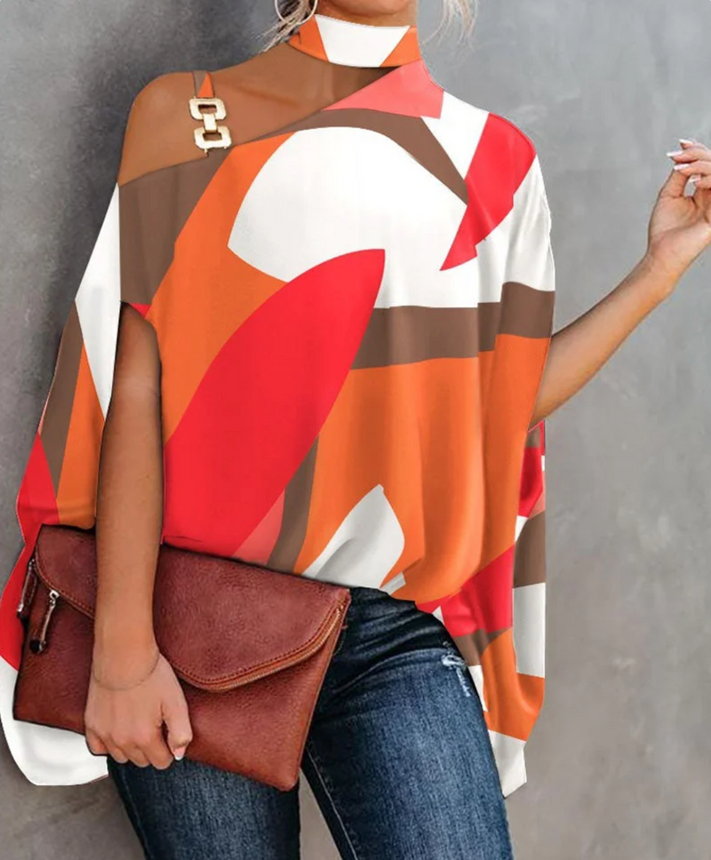 Elegant Printed Top For Women | Chic 4