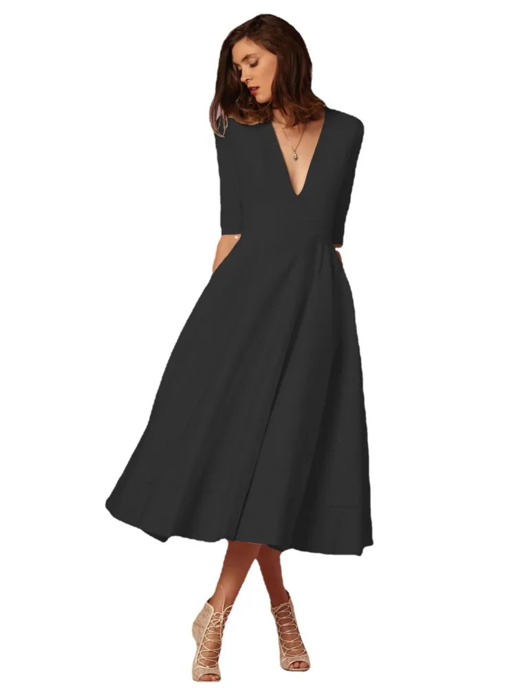 Elegant evening dress for women | Midi 8
