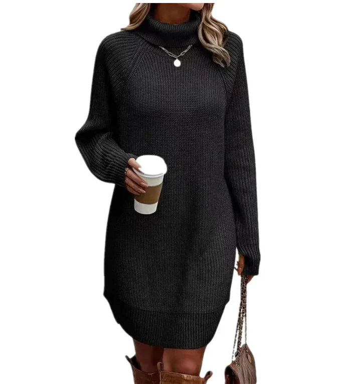 Elegant knitted dress for women 1