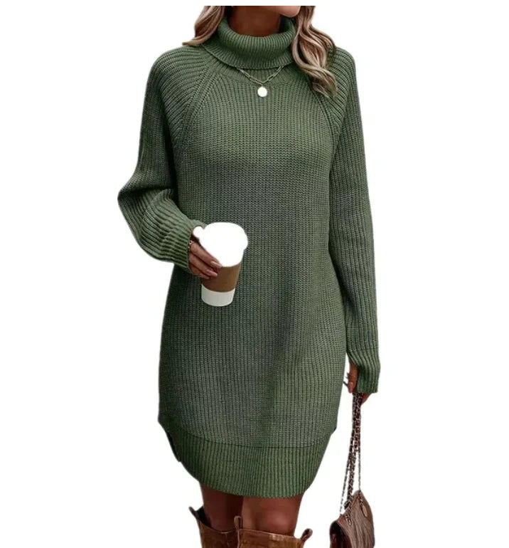Elegant knitted dress for women 3