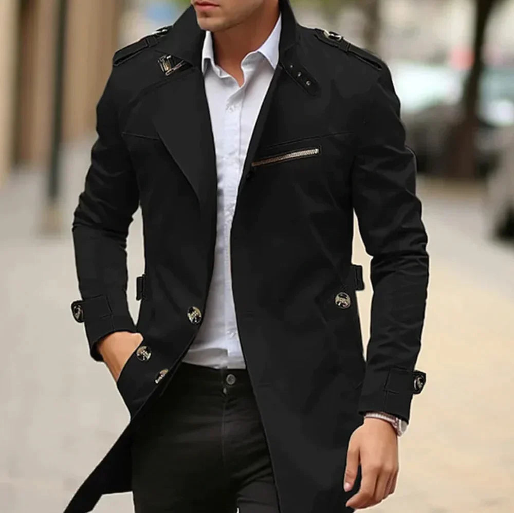 Elegant trench coat for men 3