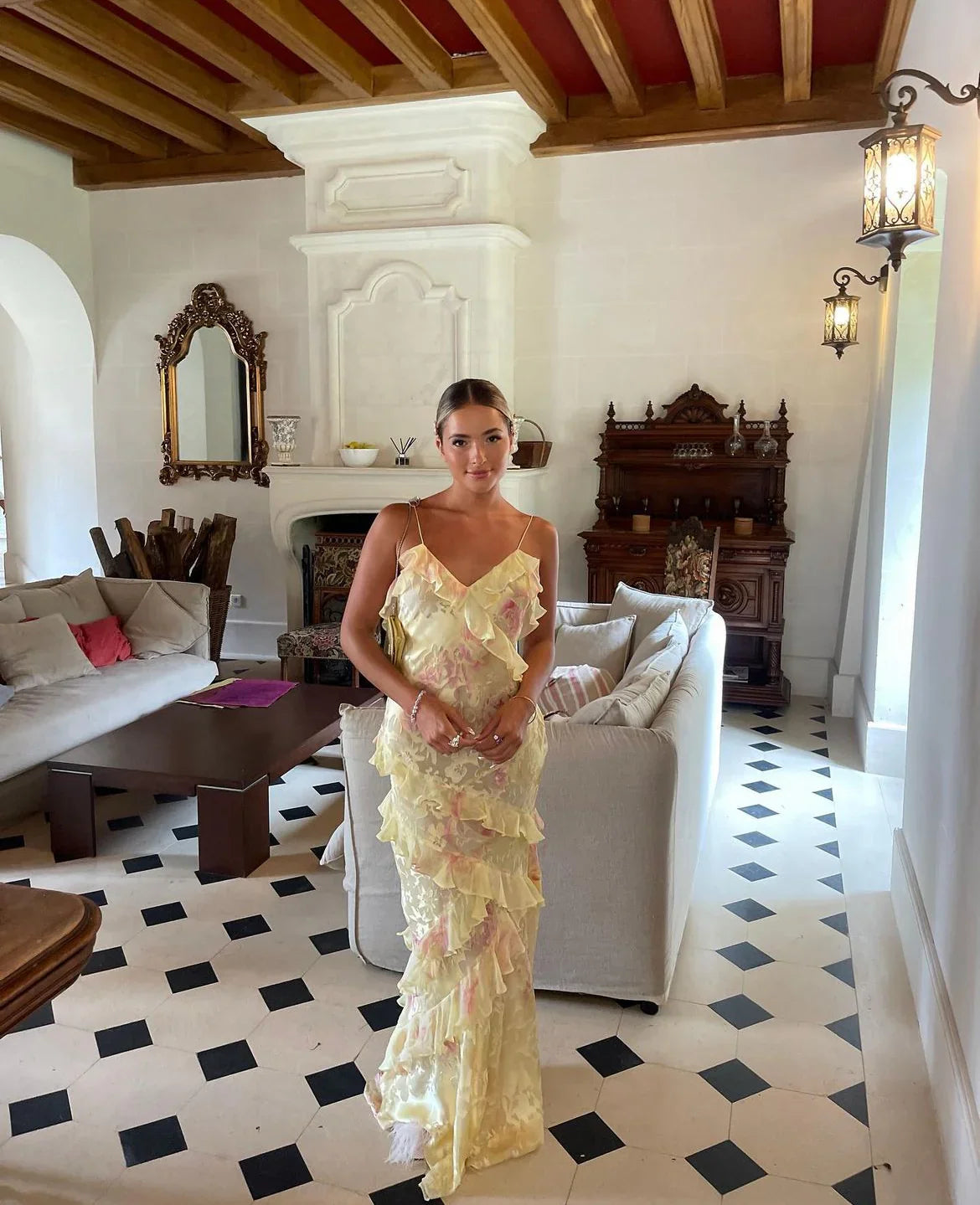 Estella | Ruffle Maxi Dress 4