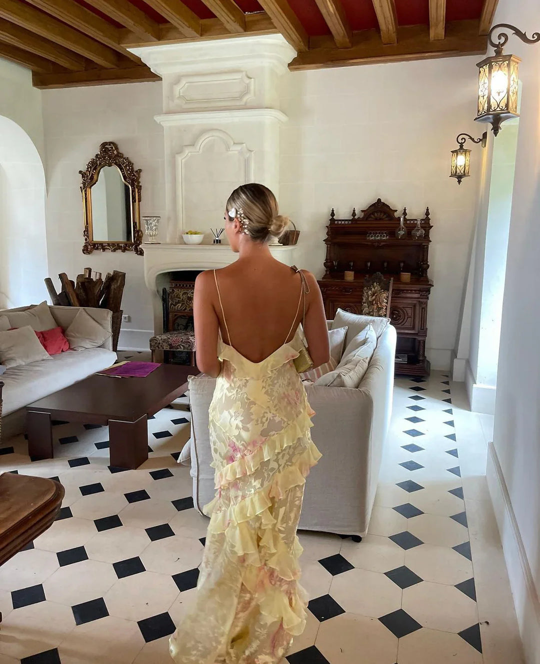 Estella | Ruffle Maxi Dress 5