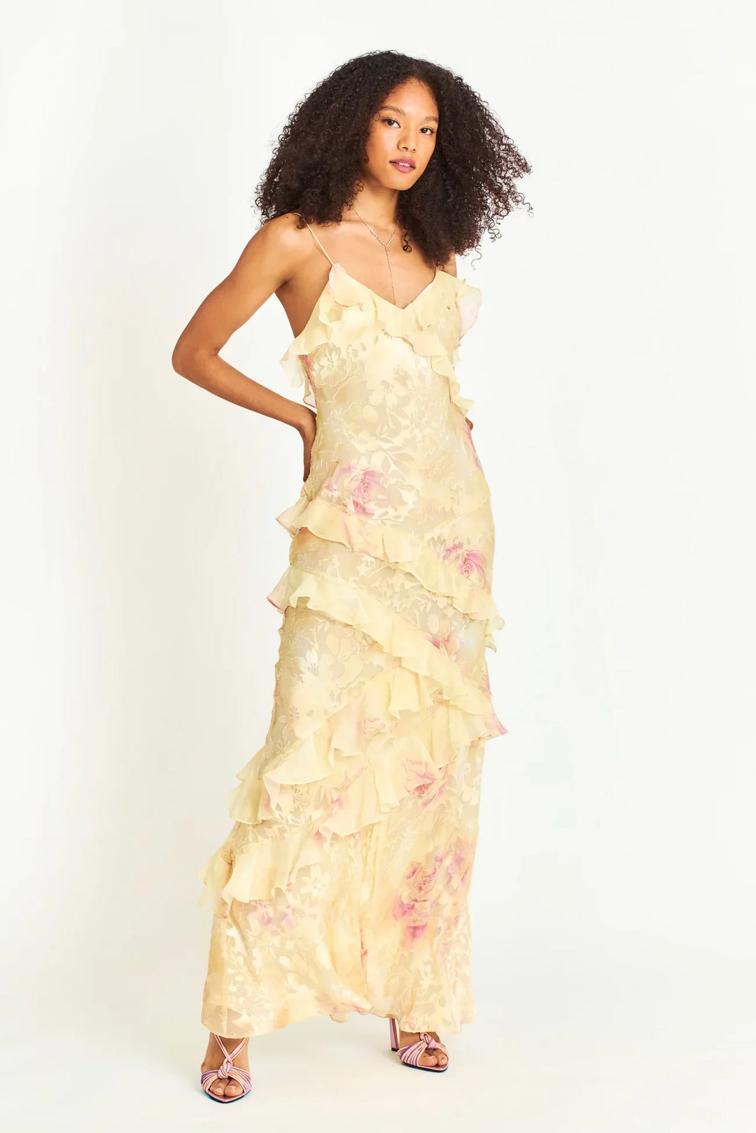 Estella | Ruffle Maxi Dress 7