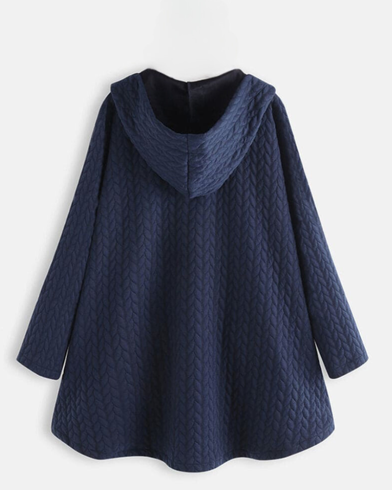 Fashionable hooded jacket for women 6