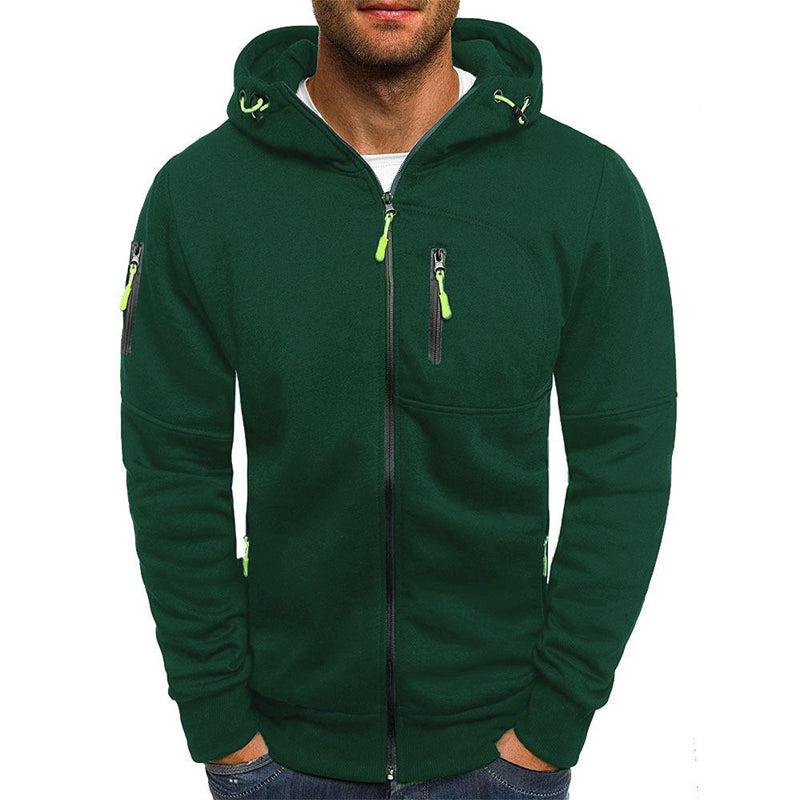 Felix | Stylish sweatshirt jacket with hood 3