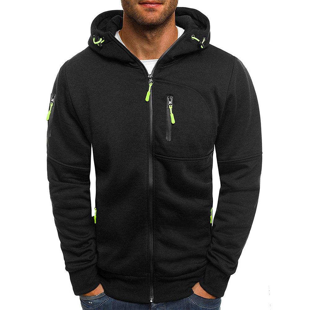 Felix | Stylish sweatshirt jacket with hood 6