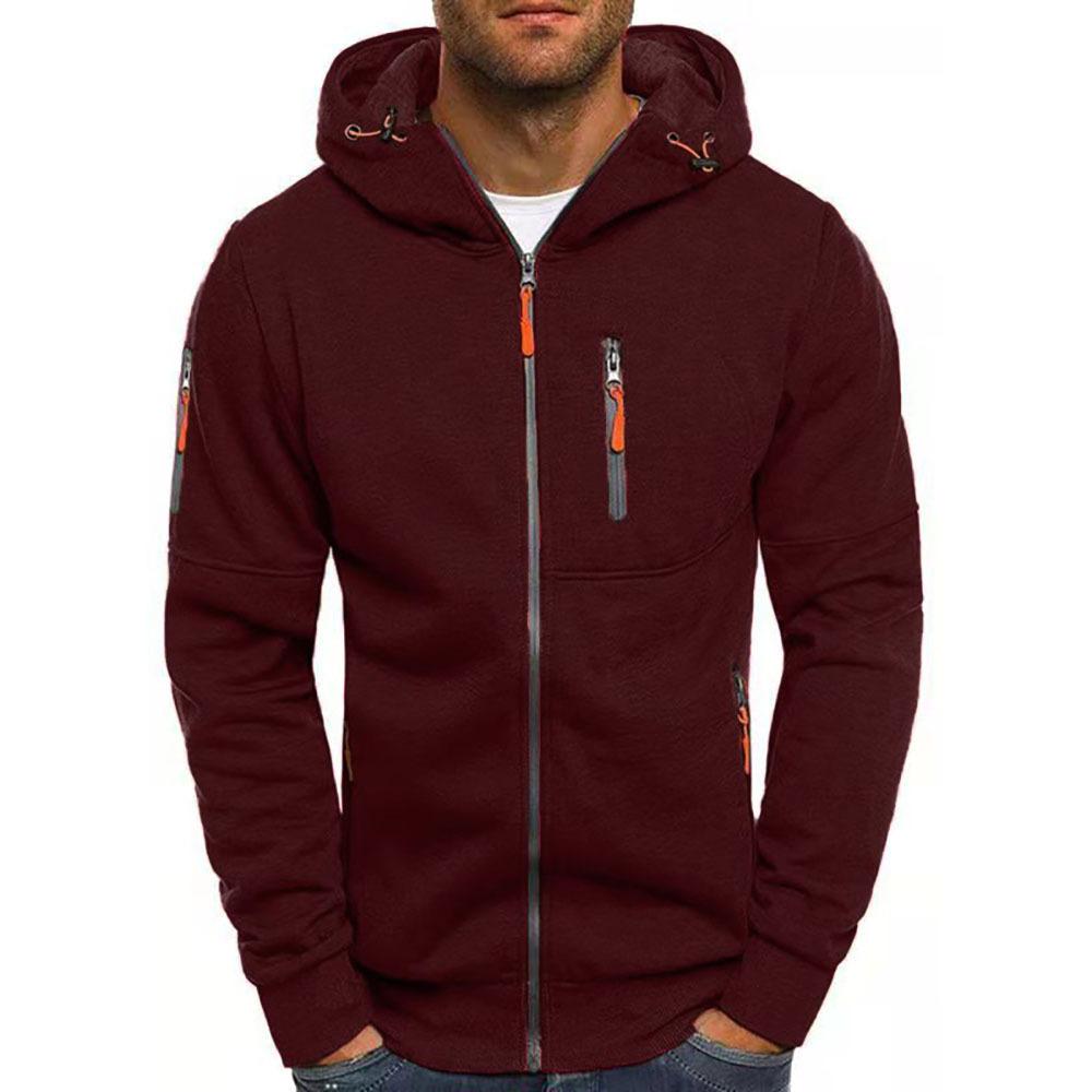 Felix | Stylish sweatshirt jacket with hood 7