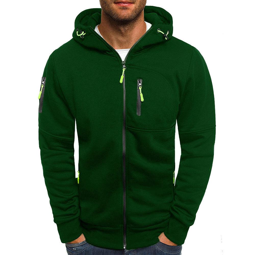 Felix | Stylish sweatshirt jacket with hood 8