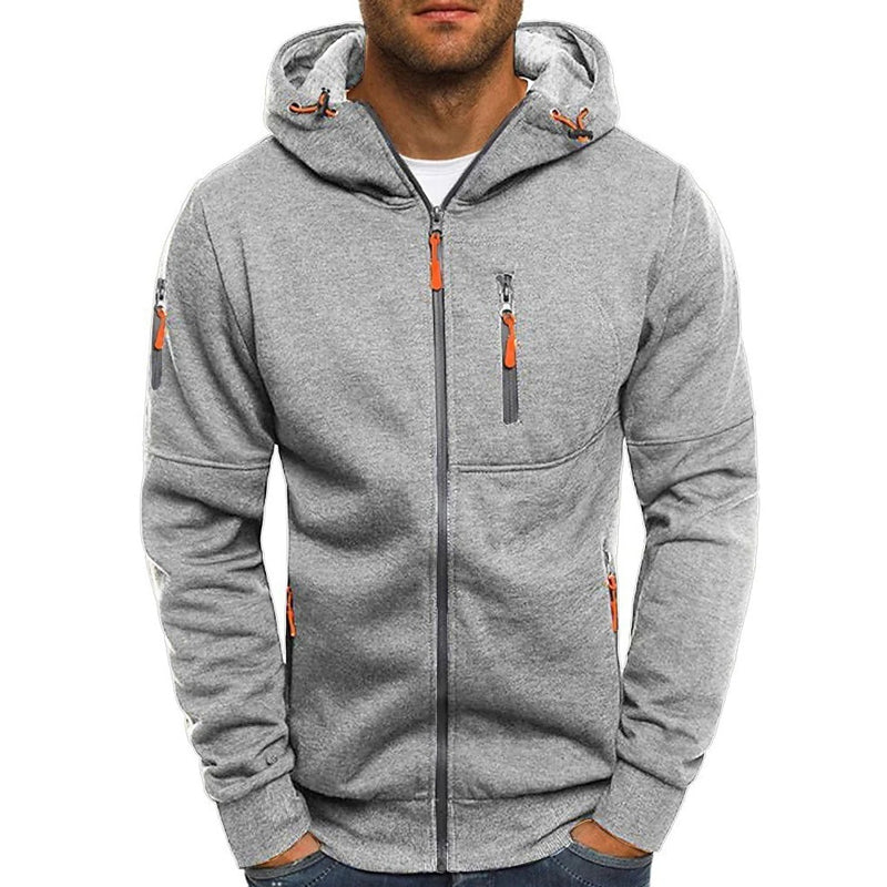 Felix | Stylish sweatshirt jacket with hood 9