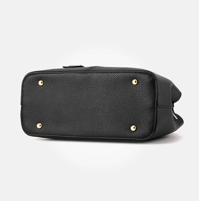 Women's Black Shoulder Bag | Elegant and Spacious 6