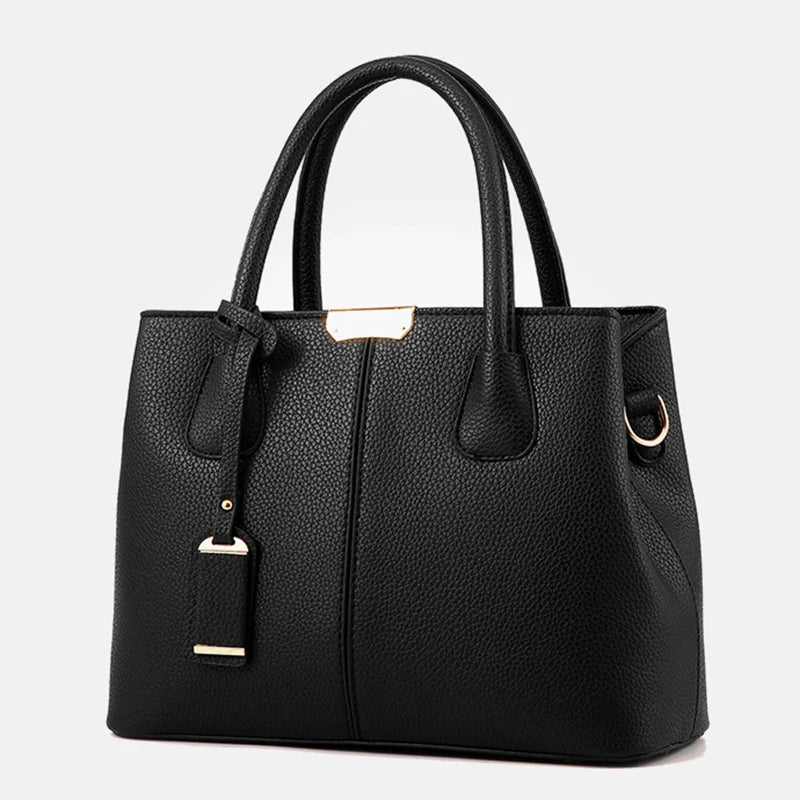 Women's Black Shoulder Bag | Elegant and Spacious 3