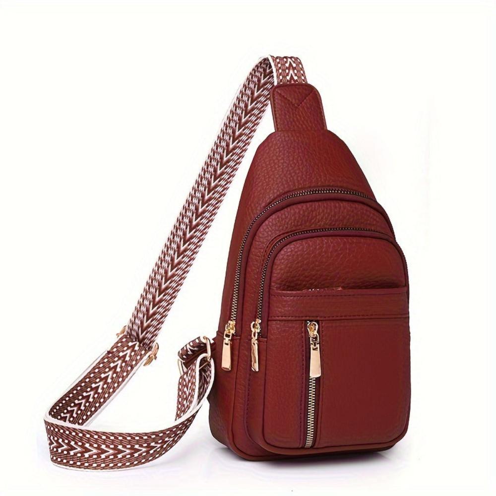 Hazel Vintage Chest Crossbody Bag 10