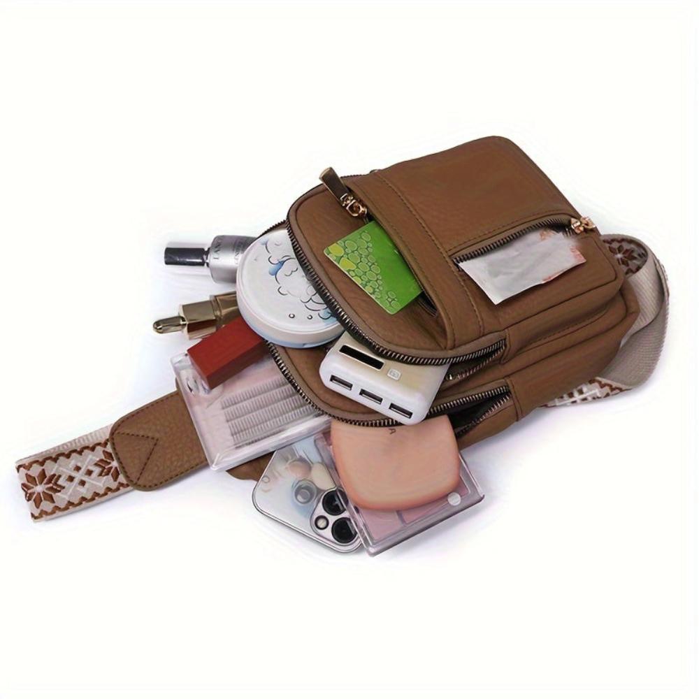 Hazel Vintage Chest Crossbody Bag 6