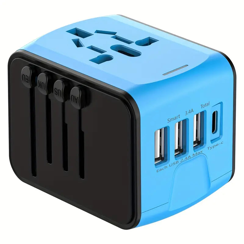 Variant image for Universal Travel Adapter | Compact & Fast Charging for International Use-2