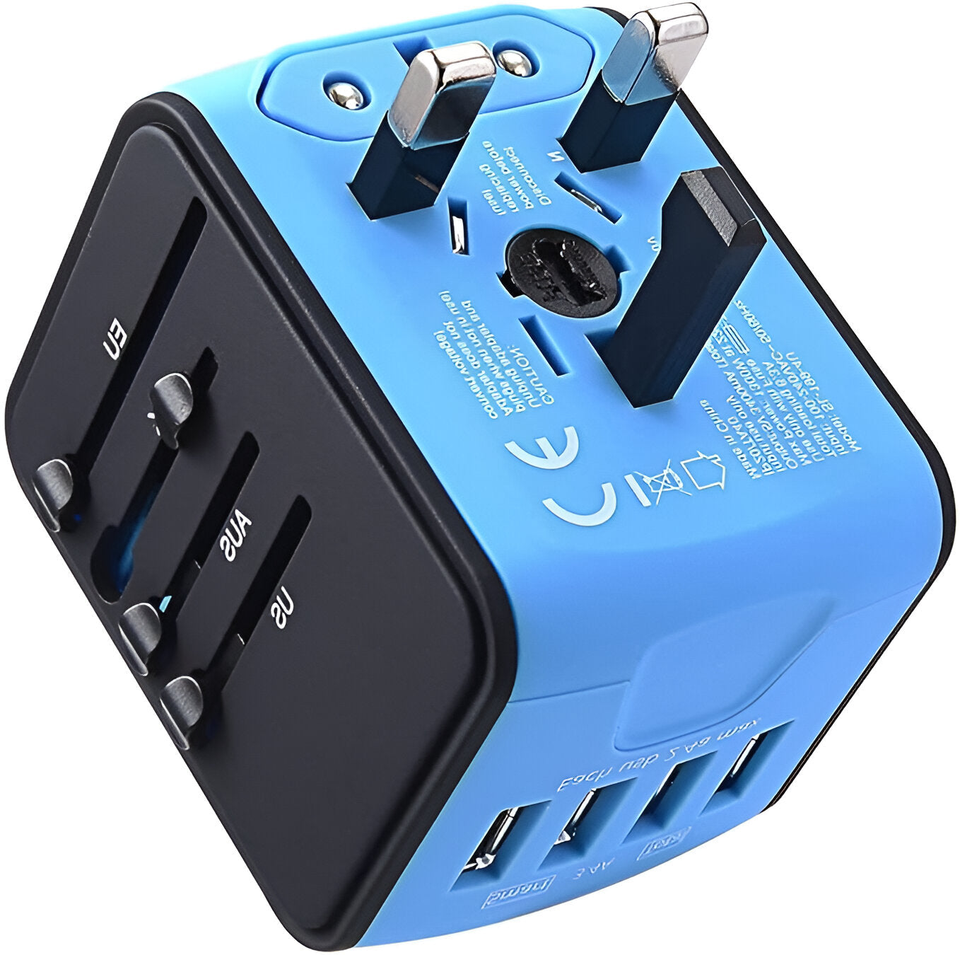 Universal Travel Adapter | Compact & Fast Charging for International Use-6