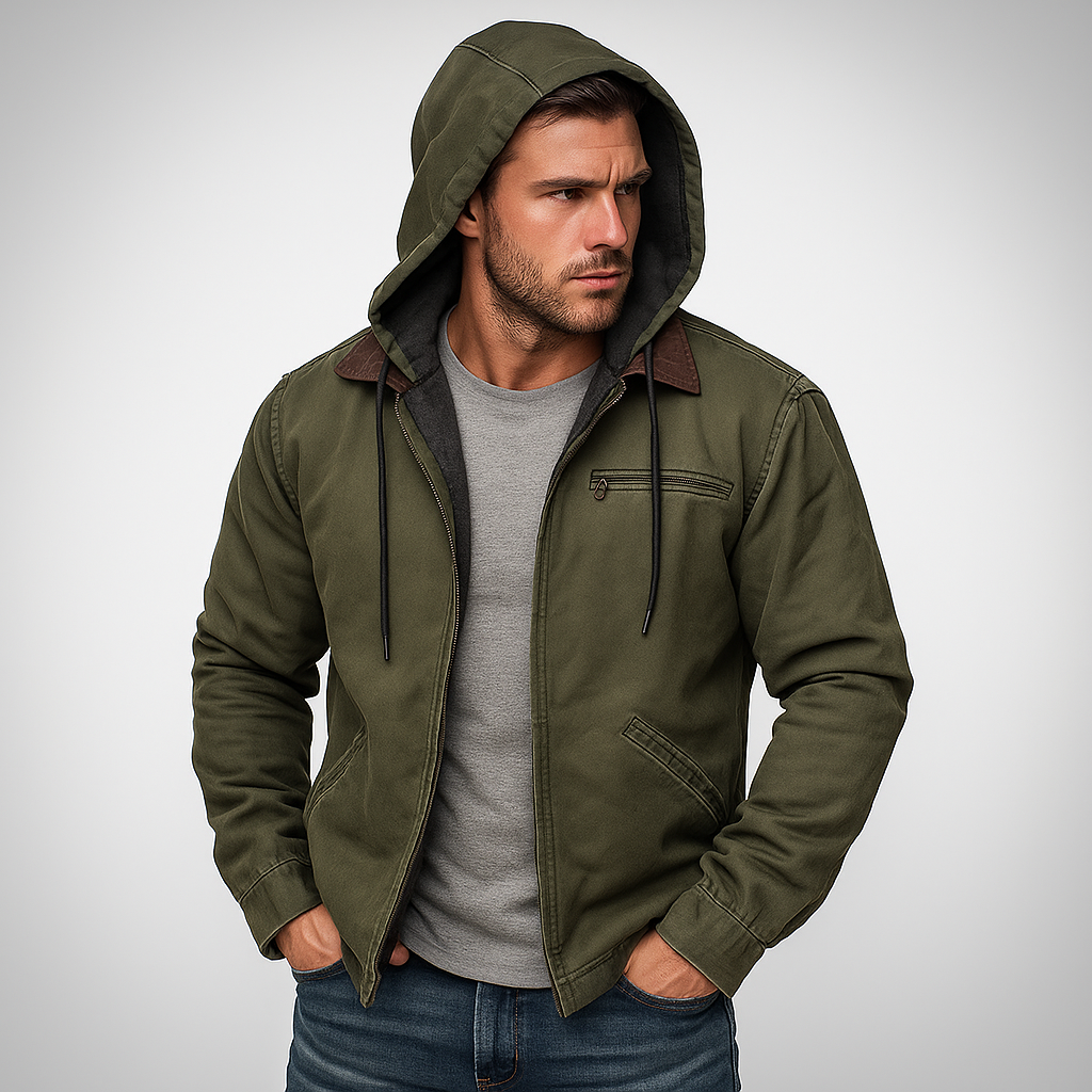 Invictus Elegant Fall Jacket For Men - Stylish Lightweight Warm 1