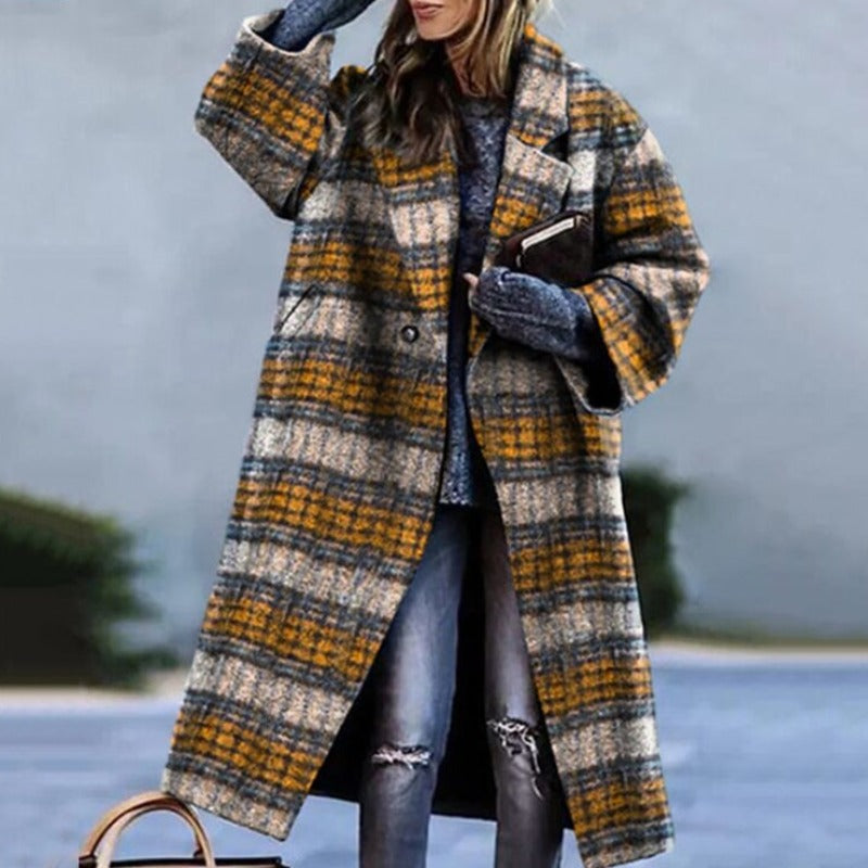 Karliney | Women's Casual Autumn Long Coat | Warm 3