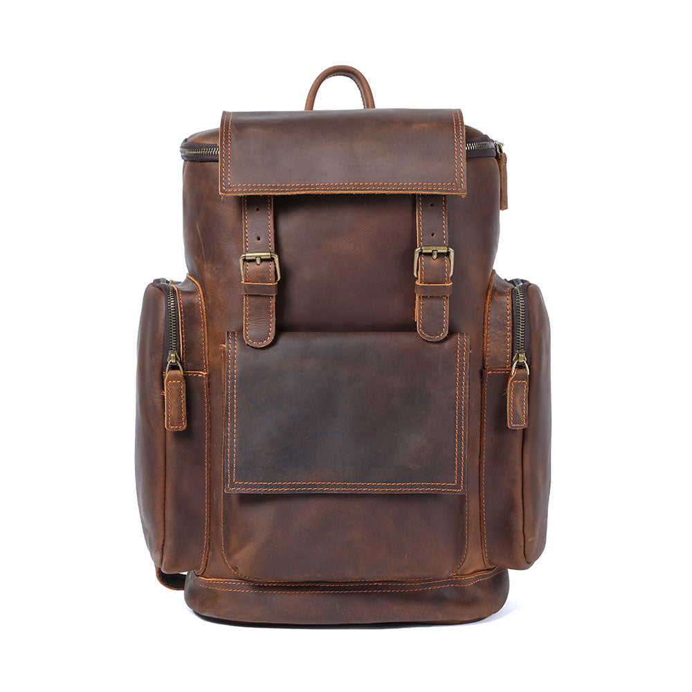 Leather Laptop Backpack | KALMAR 0