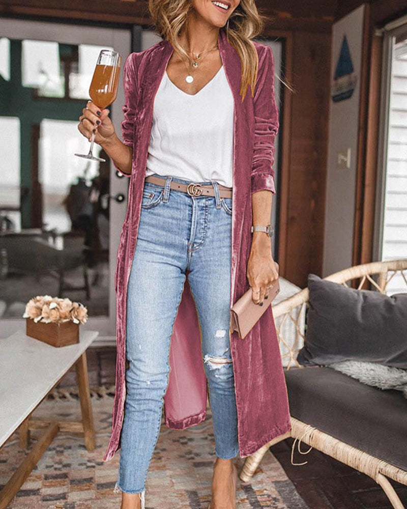 Long duster cardigan for women 5