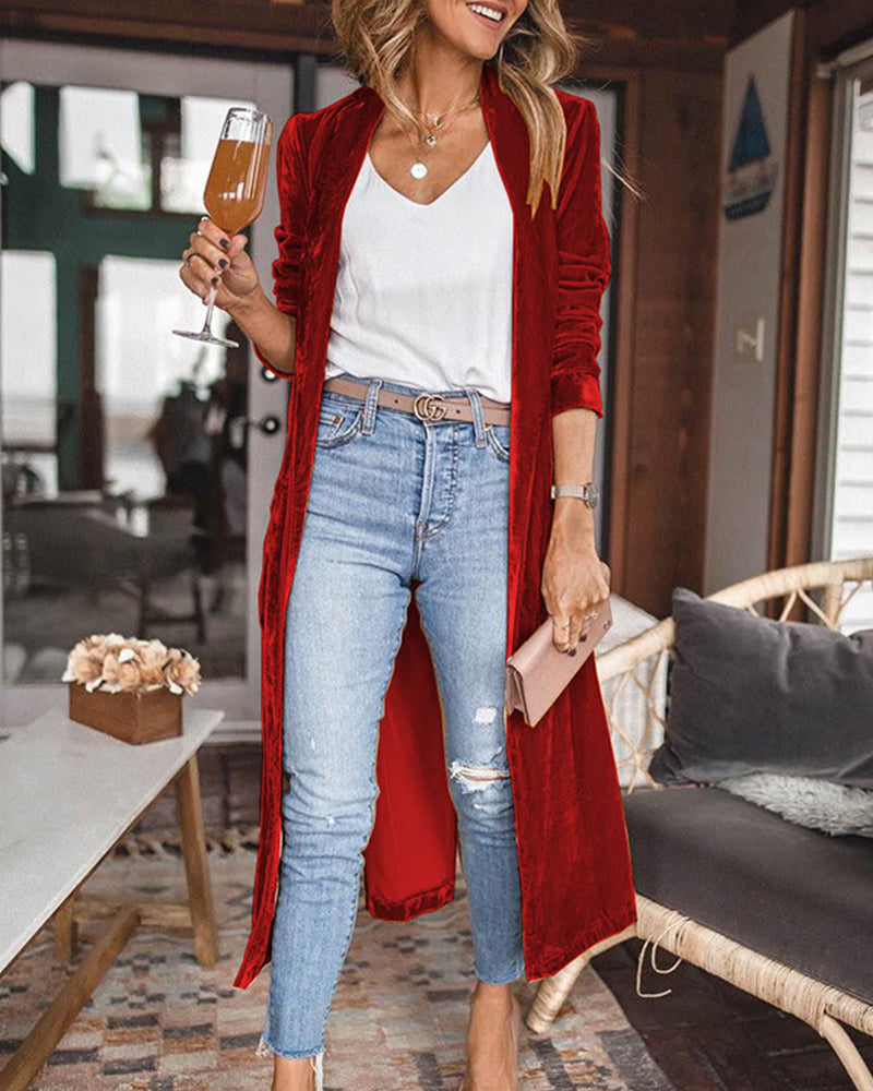 Long duster cardigan for women 7