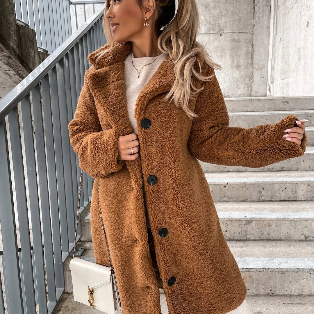 Mandy | Warm teddy coat, elegant and comfortable 1