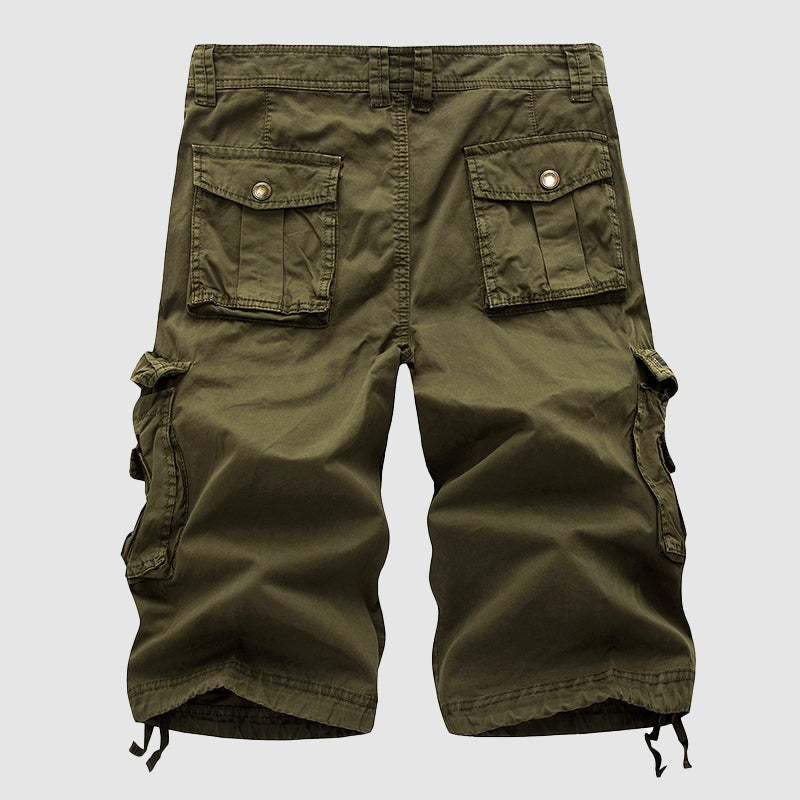 Men's Cargo Shorts - Knee-Length - Multiple Pockets - Breathable - Belted Fit 6