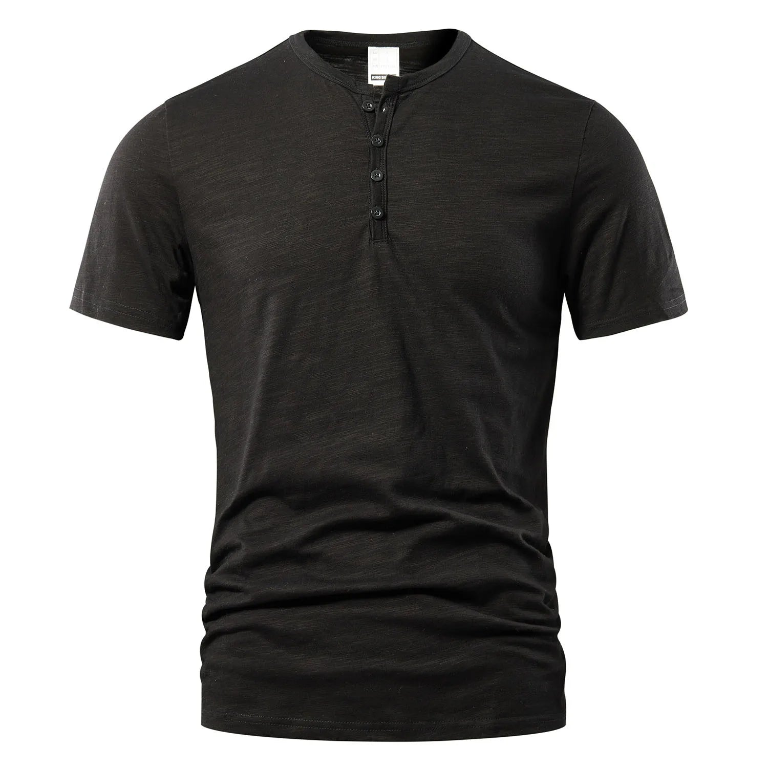 Men's Casual Henley T-Shirt | Classic 0